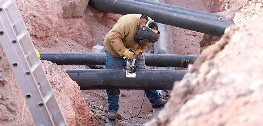 Cast Iron Sewer Pipe Replacement in Revere